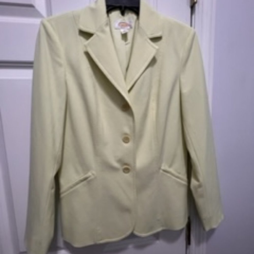 Talbots size 4 pistachio colored jacket